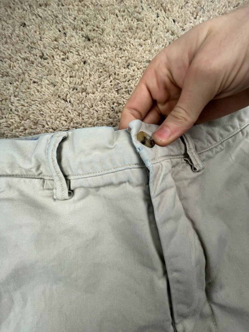 Polo Ralph Lauren Shorts Men’s Adult Cotton Size 34 Stretch Classic Fit Chino - Picture 10 of 15